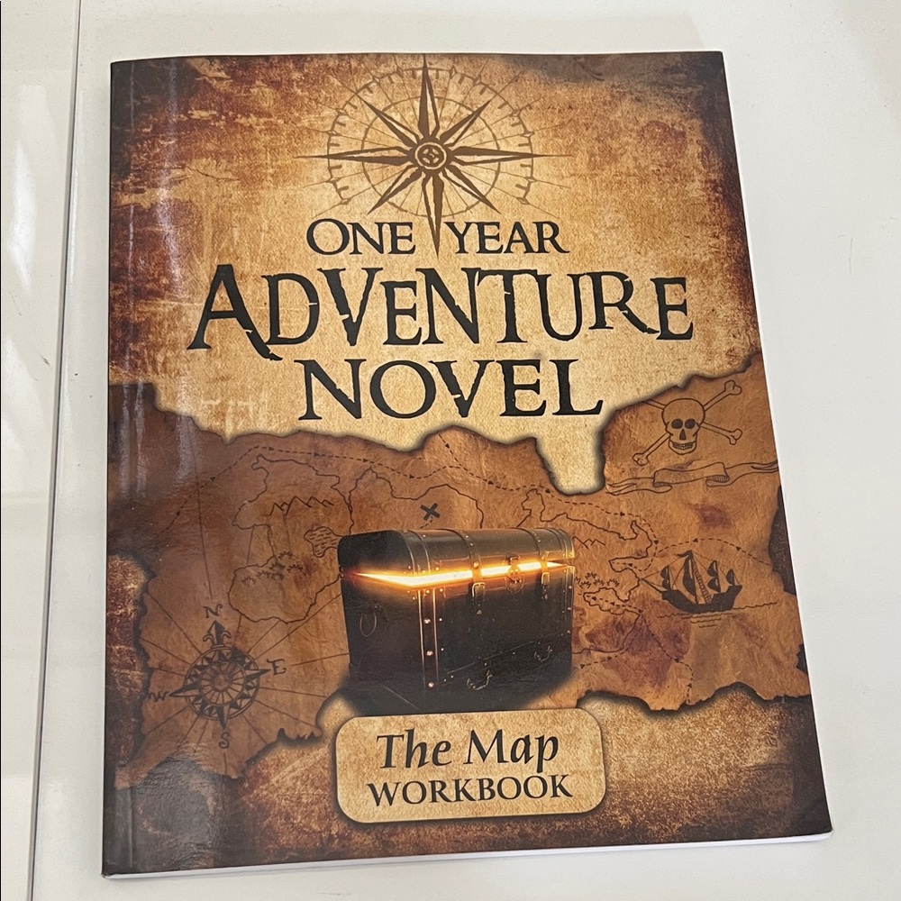 Set/2 One Year Adventure Novel The Map Workbook NEW & The Compass Textbook EXC!
